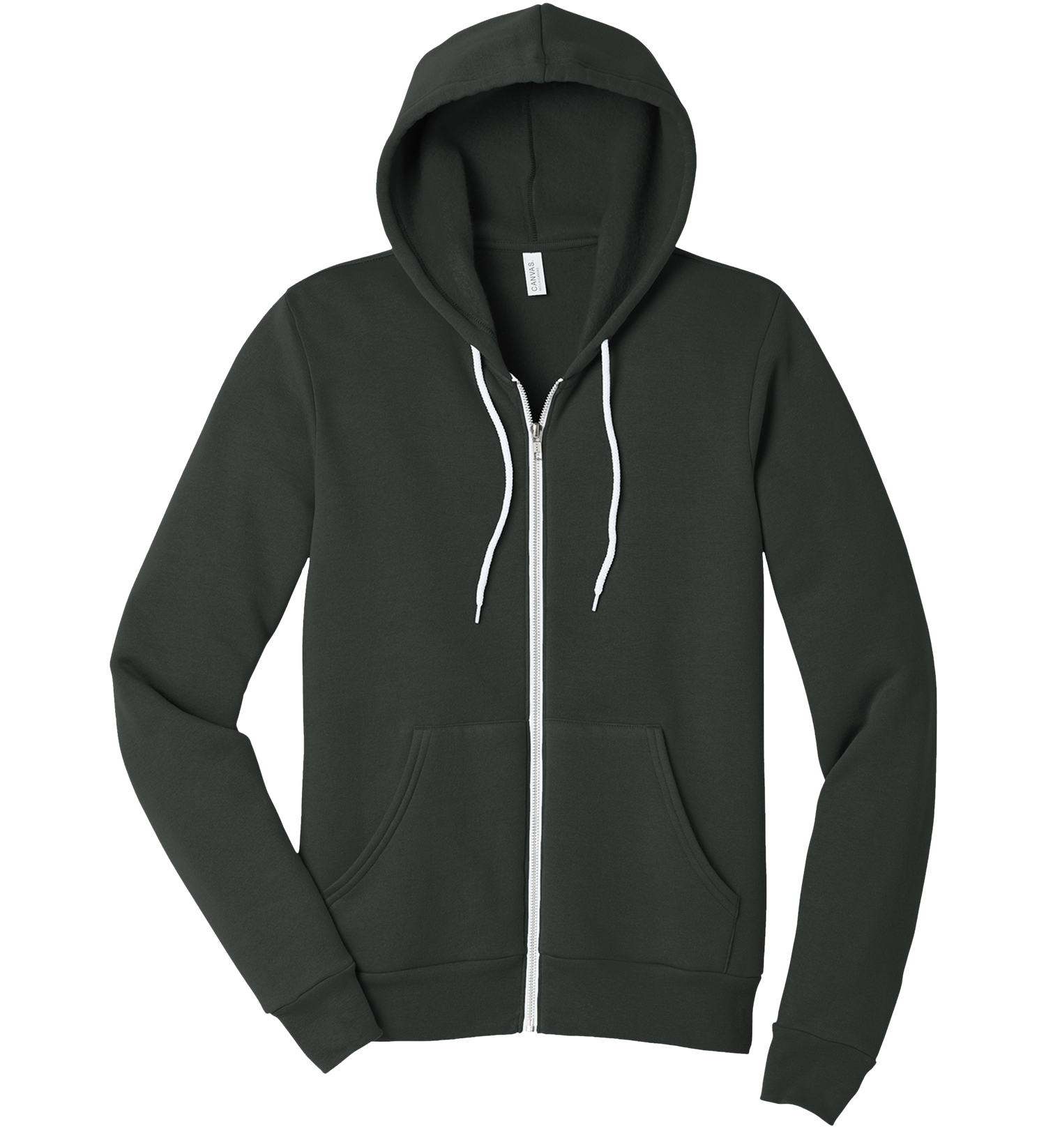 BELLA+CANVAS Sponge Fleece Full-Zip Hoodie