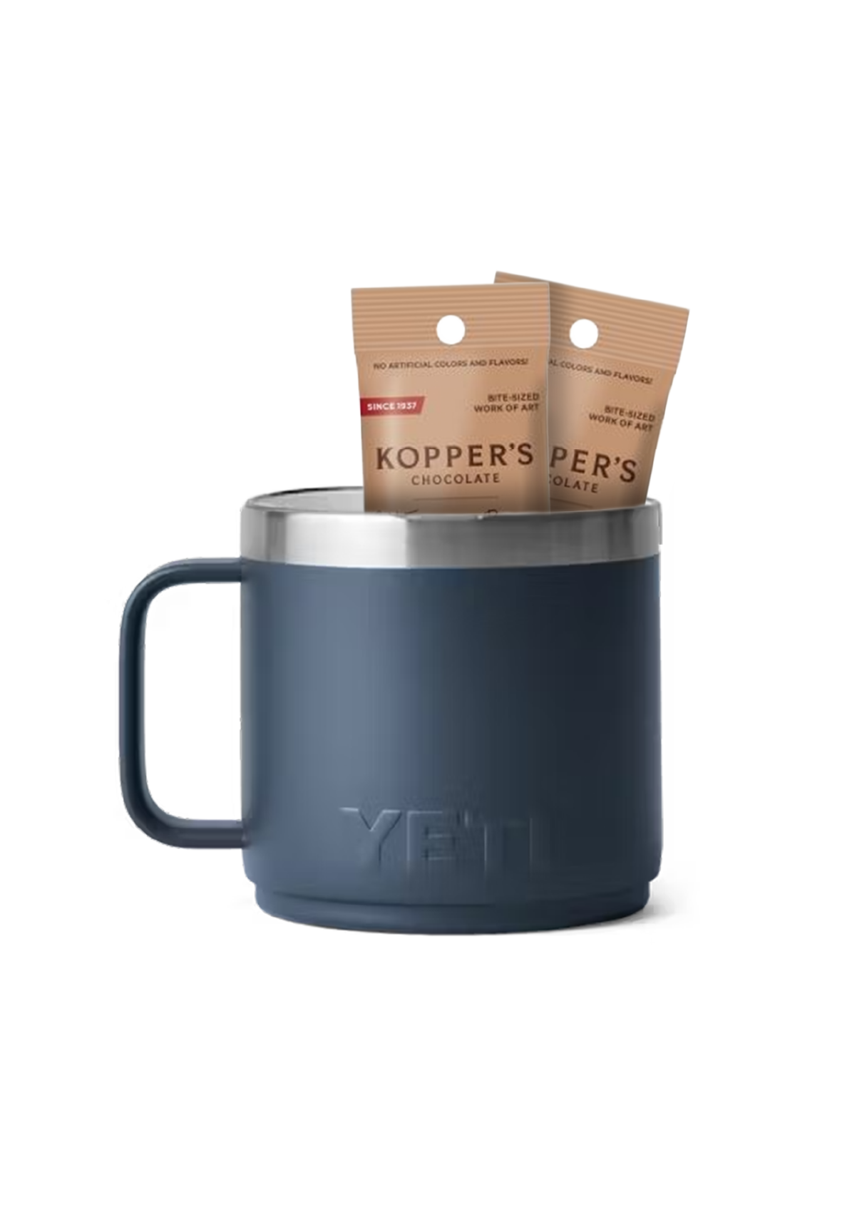 14oz Yeti Mug with Espresso Beans