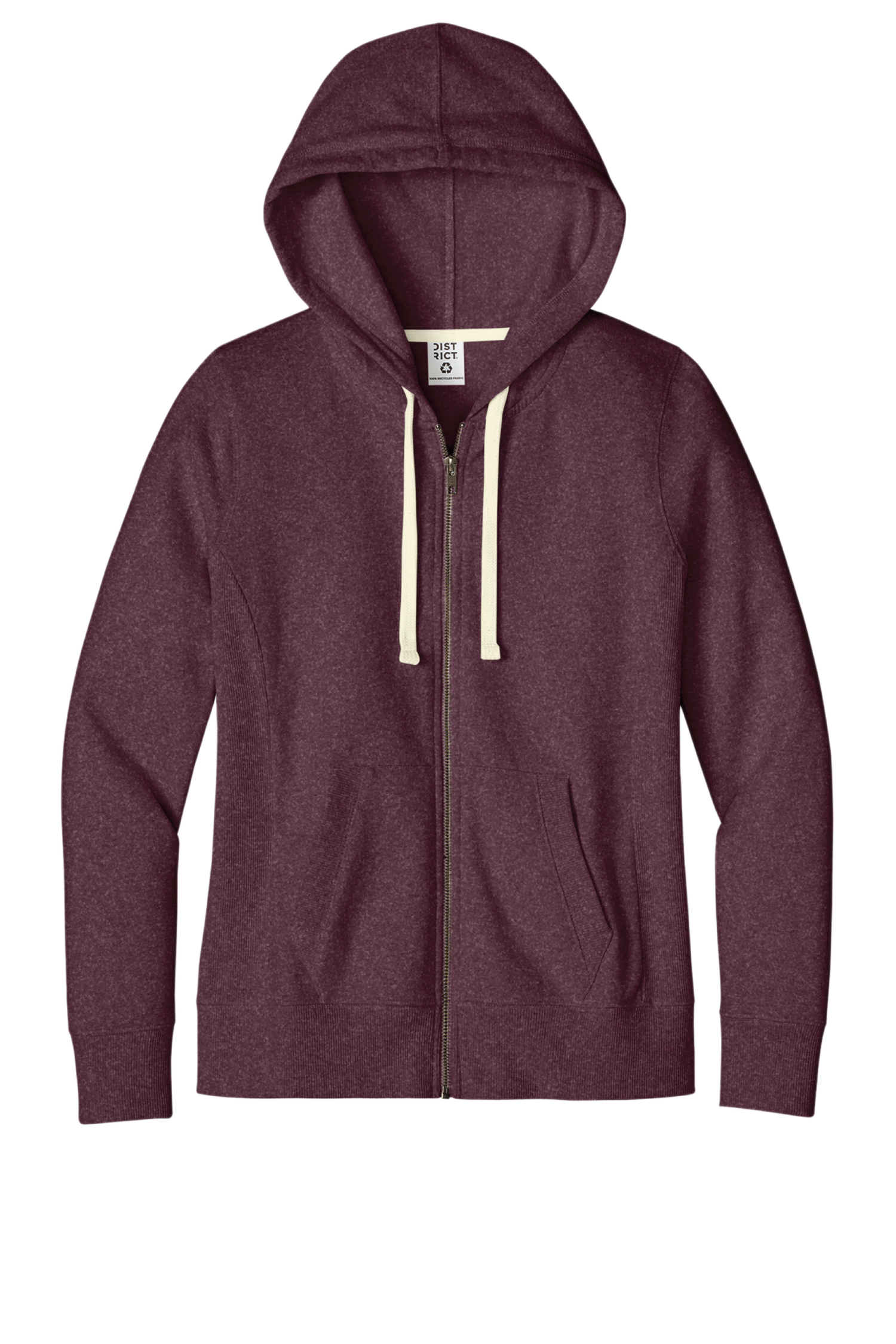 District Women's Re-Fleece Full-Zip Hoodie