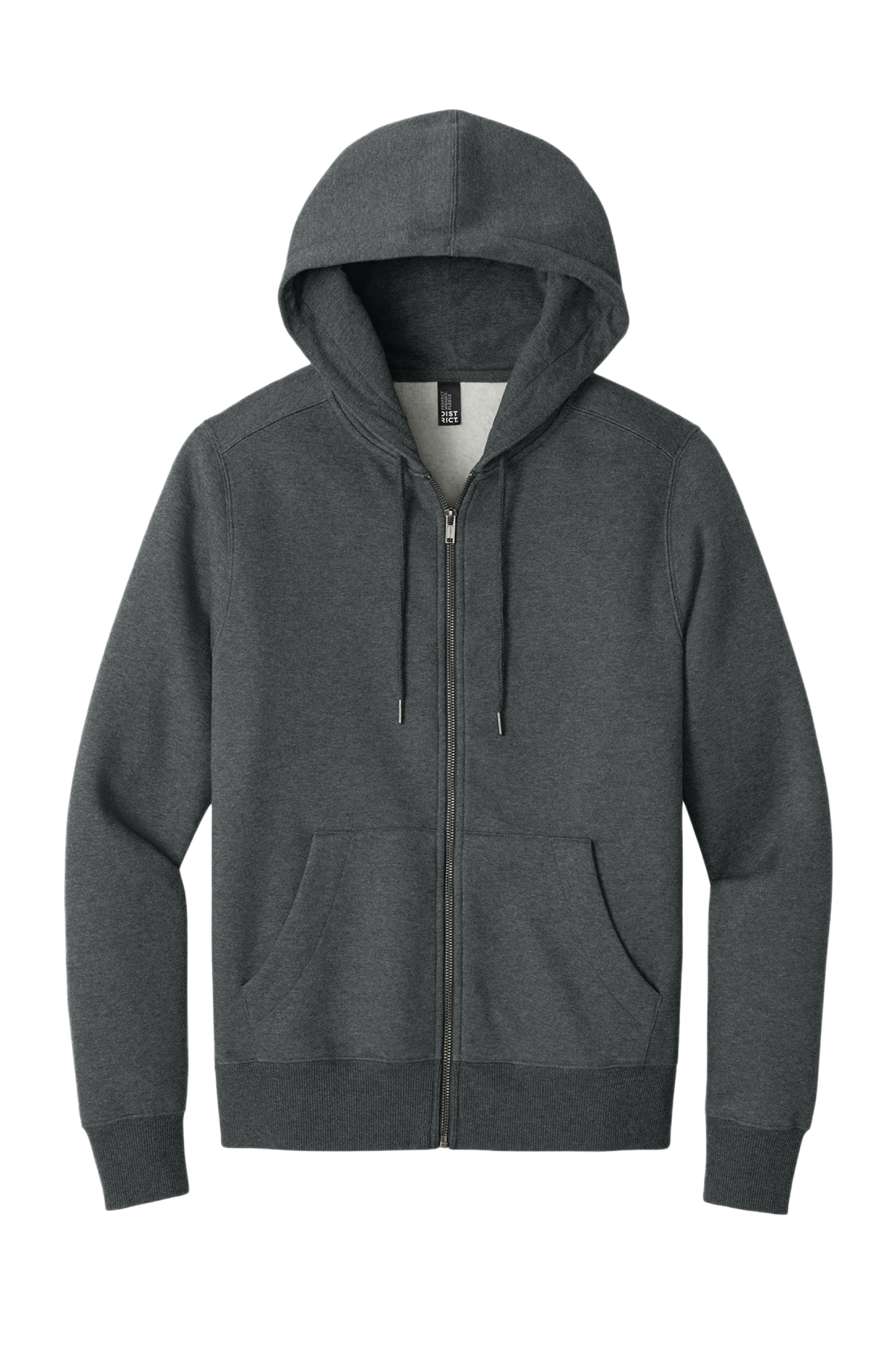 District Perfect Weight Fleece Full-Zip Hoodie