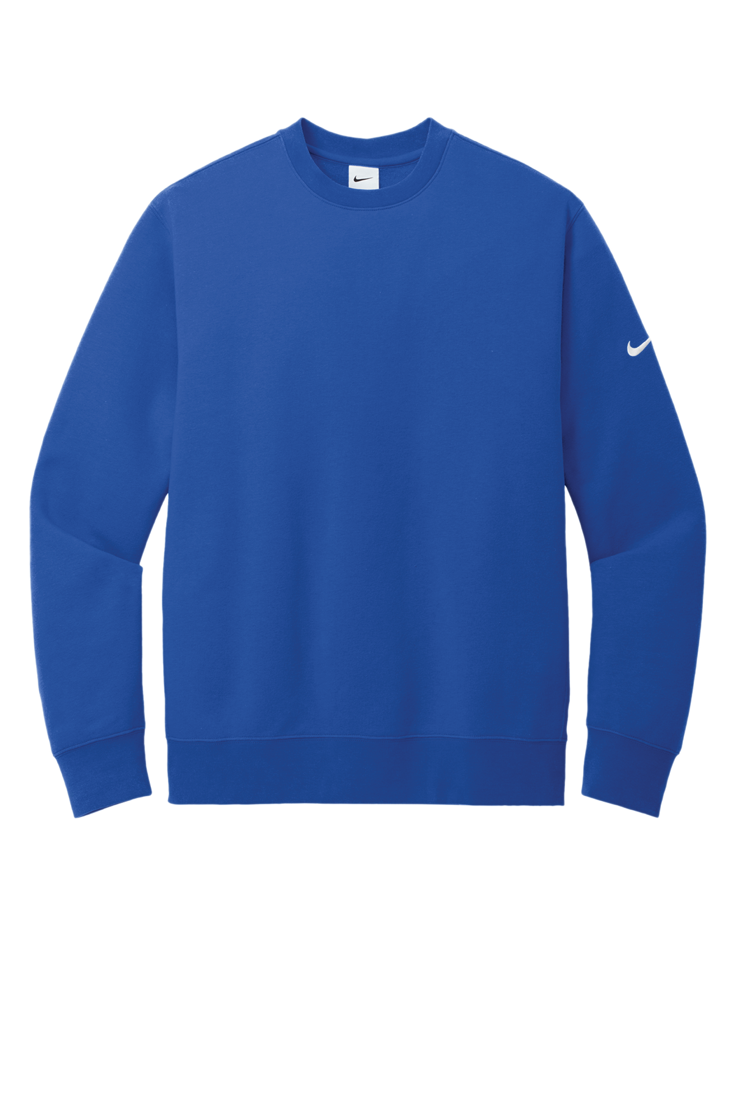 Nike Club Fleece Sleeve Swoosh Crew