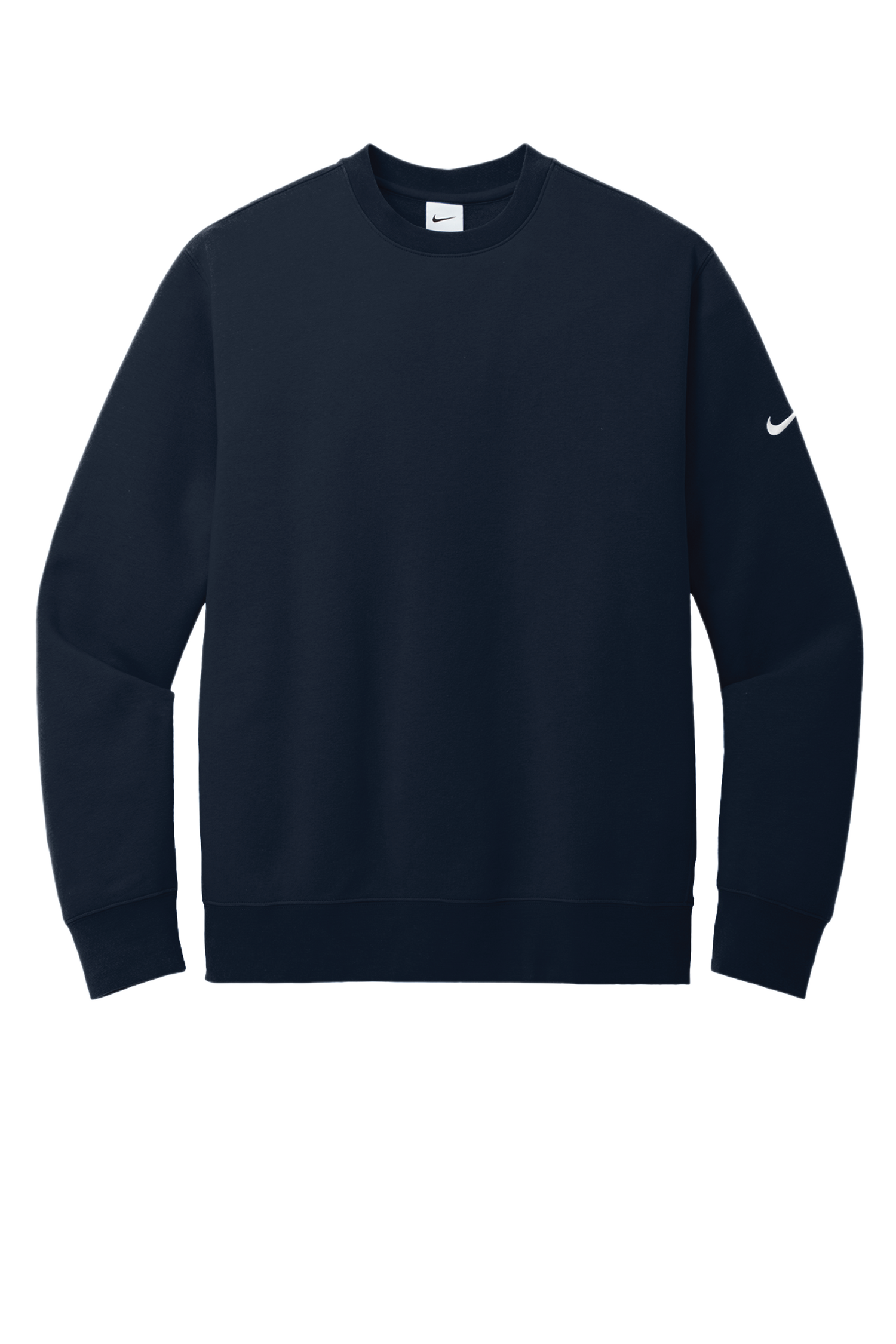 Nike Club Fleece Sleeve Swoosh Crew