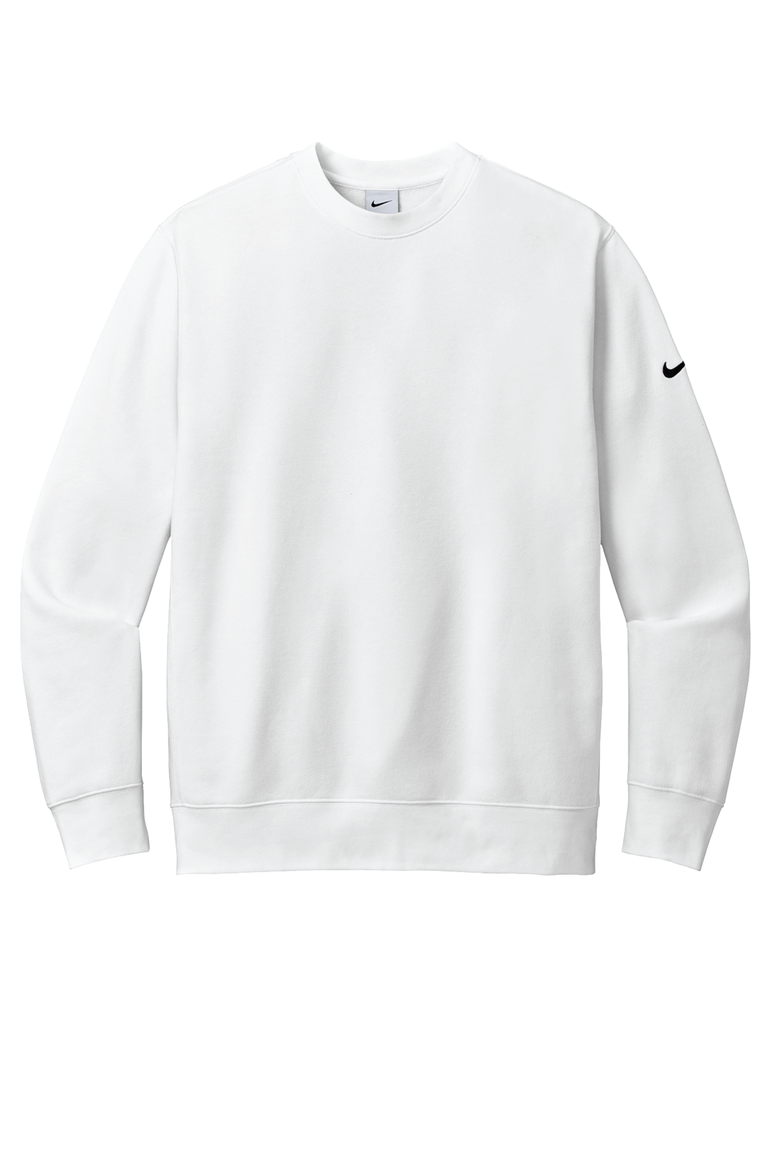 Nike Club Fleece Sleeve Swoosh Crew