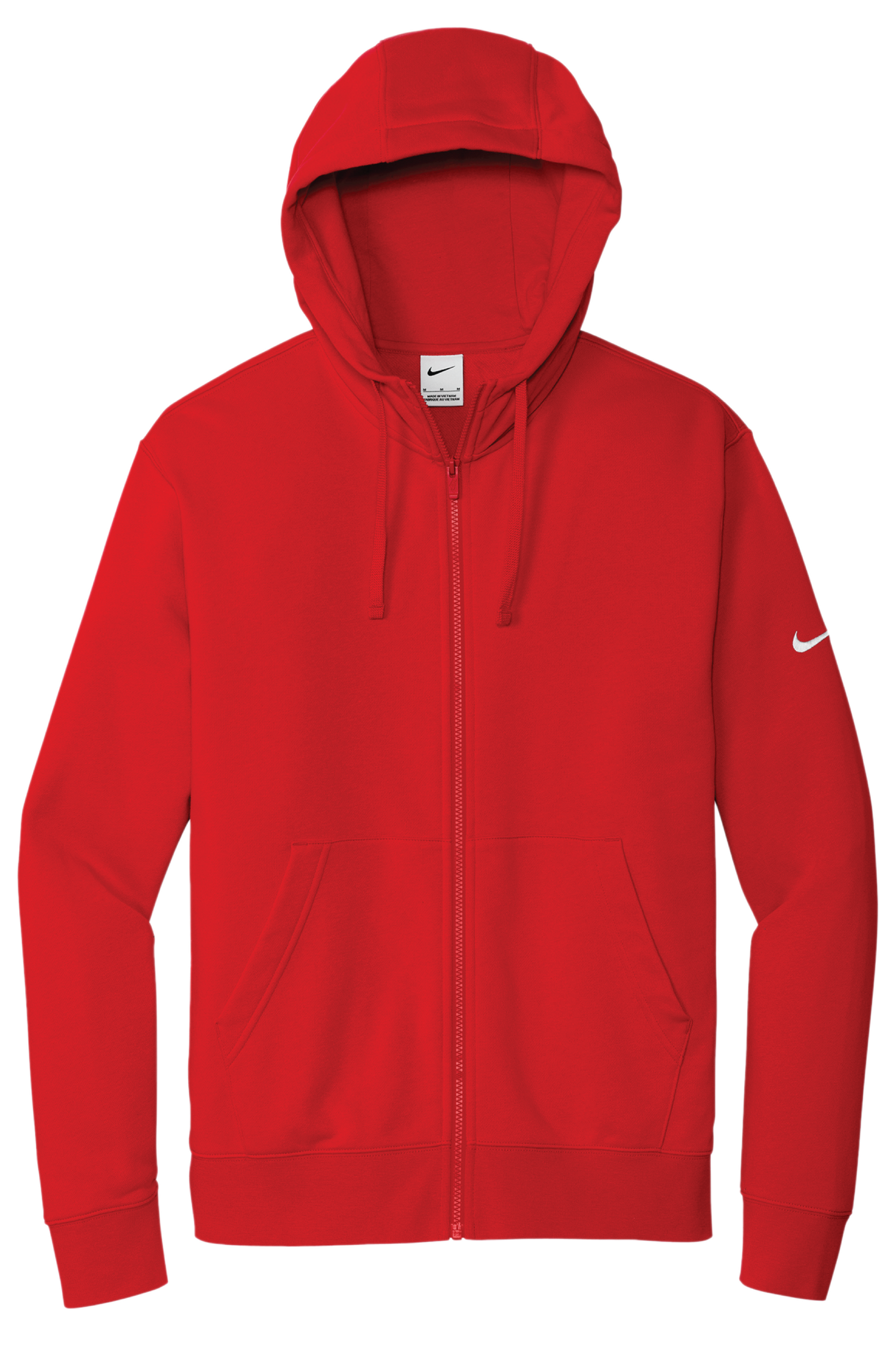 Nike Club Fleece Sleeve Swoosh Full-Zip Hoodie