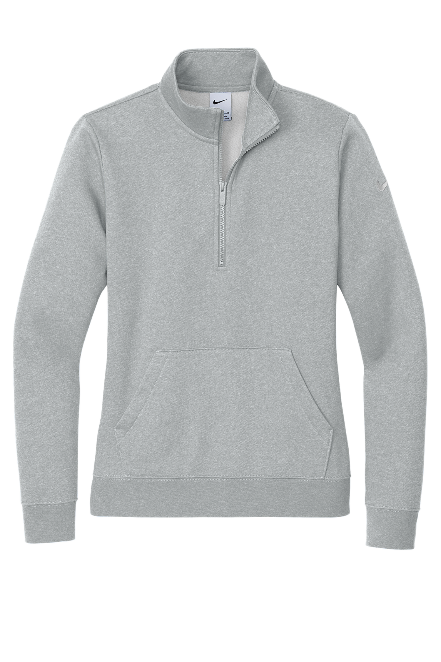 Nike Ladies Club Fleece Sleeve Swoosh 1/2-Zip