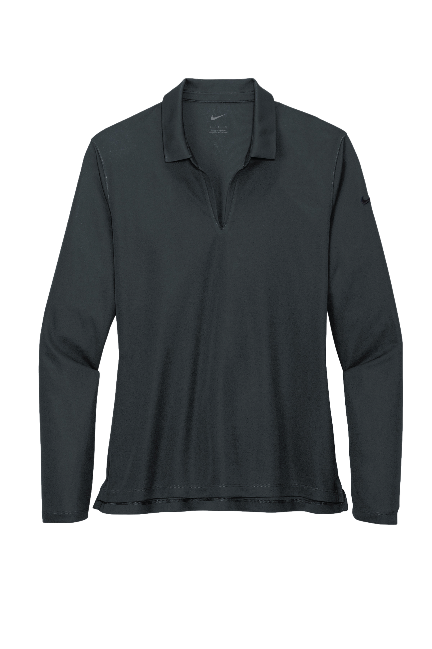 Nike Ladies Dri-FIT Micro Pique 2.0 Long Sleeve Polo