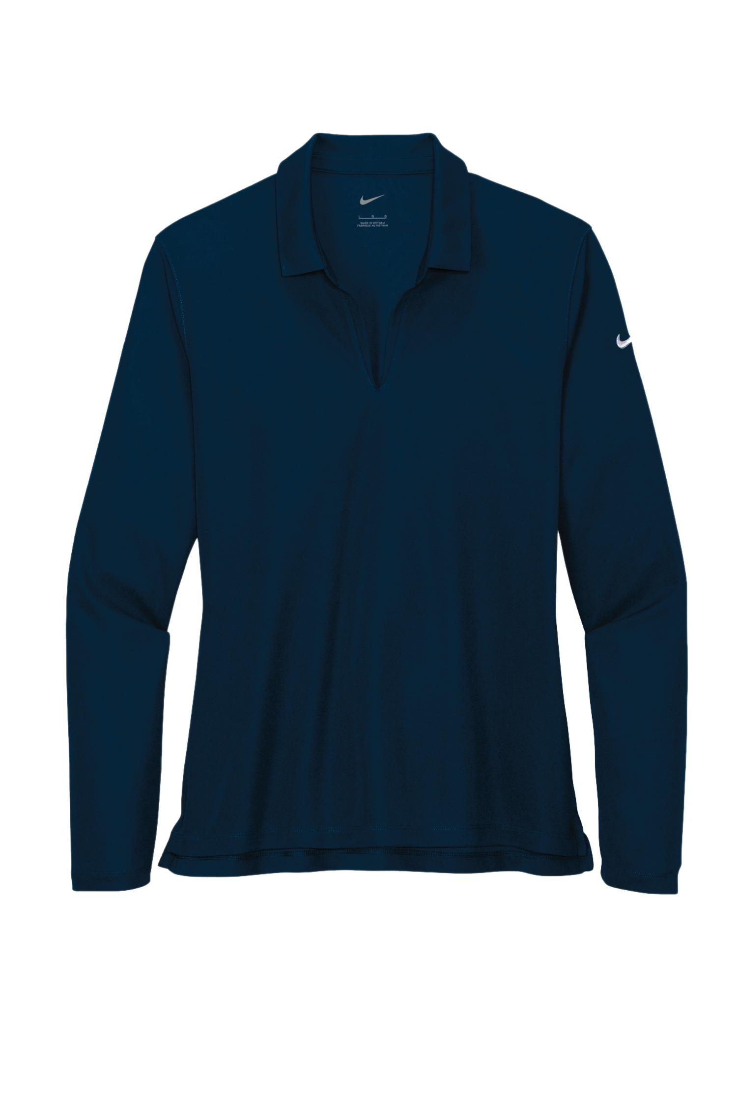 Nike Ladies Dri-FIT Micro Pique 2.0 Long Sleeve Polo