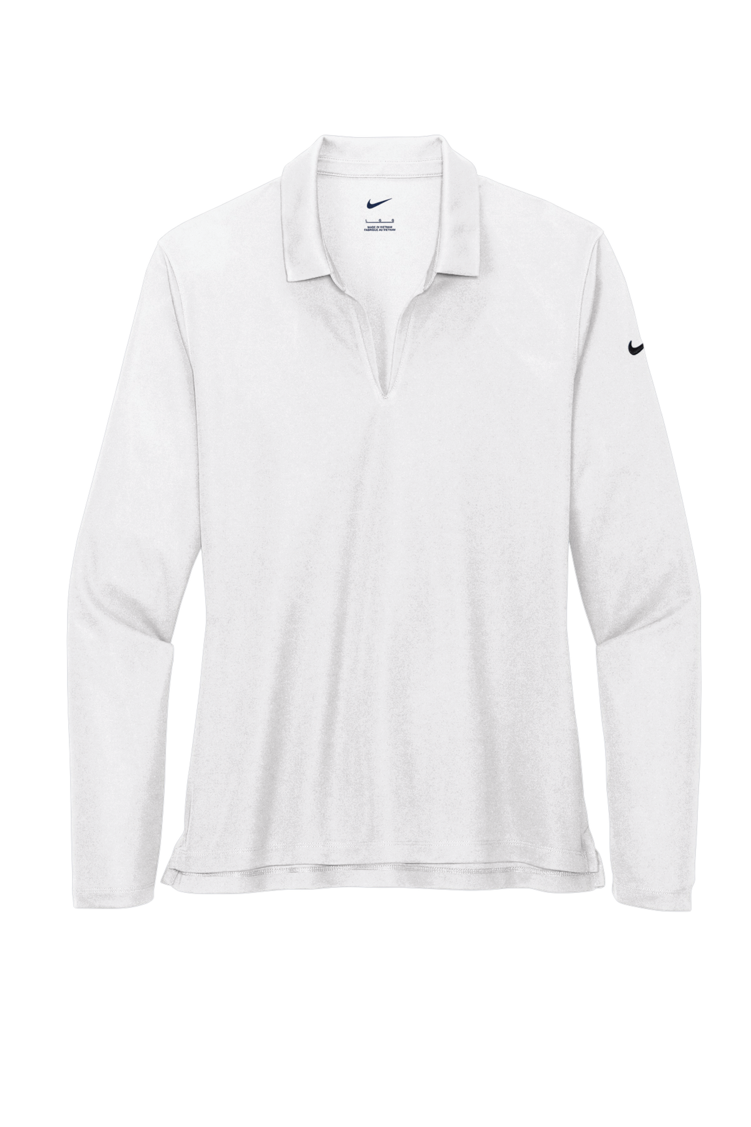 Nike Ladies Dri-FIT Micro Pique 2.0 Long Sleeve Polo