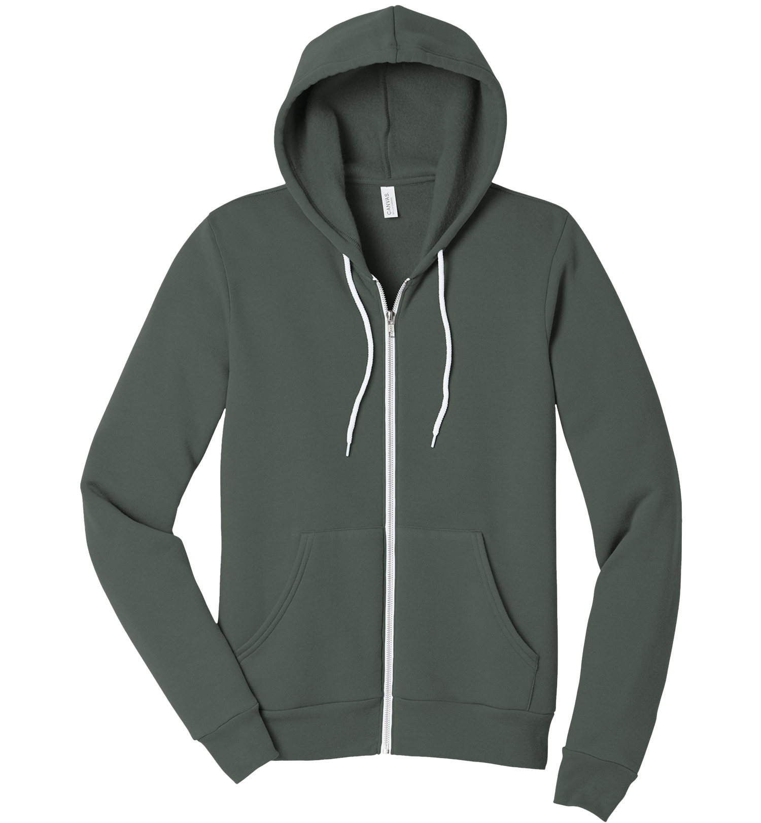 BELLA+CANVAS Sponge Fleece Full-Zip Hoodie