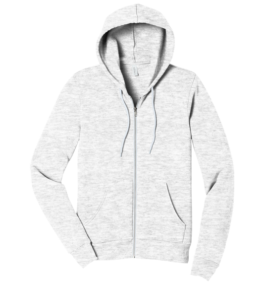 BELLA+CANVAS Sponge Fleece Full-Zip Hoodie