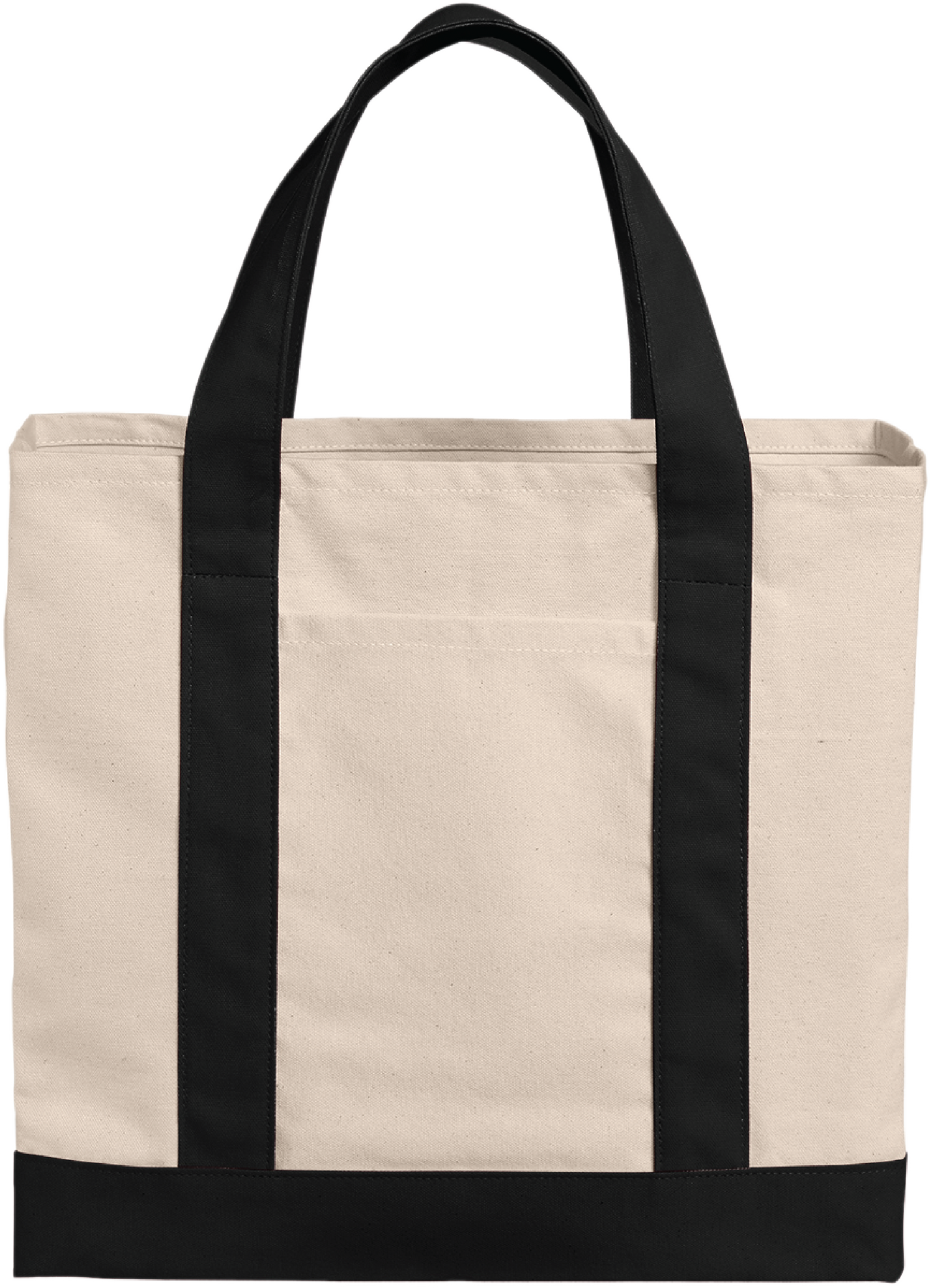 Port Authority Cotton Canvas Two-Tone Tote