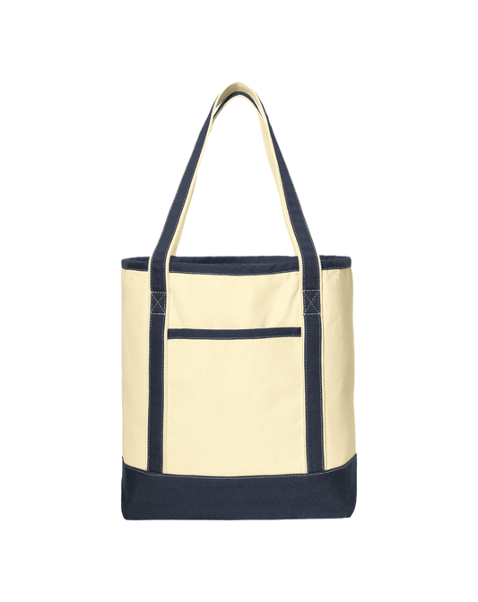 Port Authority Large Cotton Canvas Boat Tote