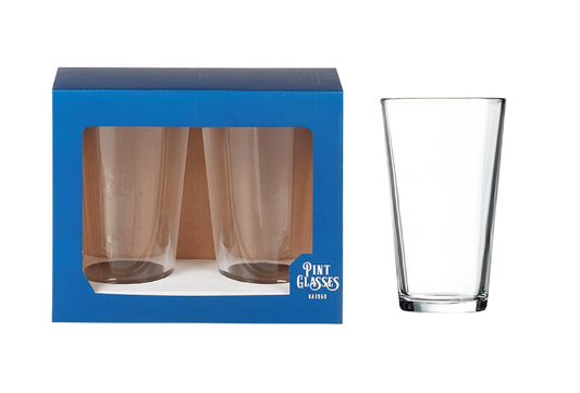 16oz Pint Glass - Set of 2