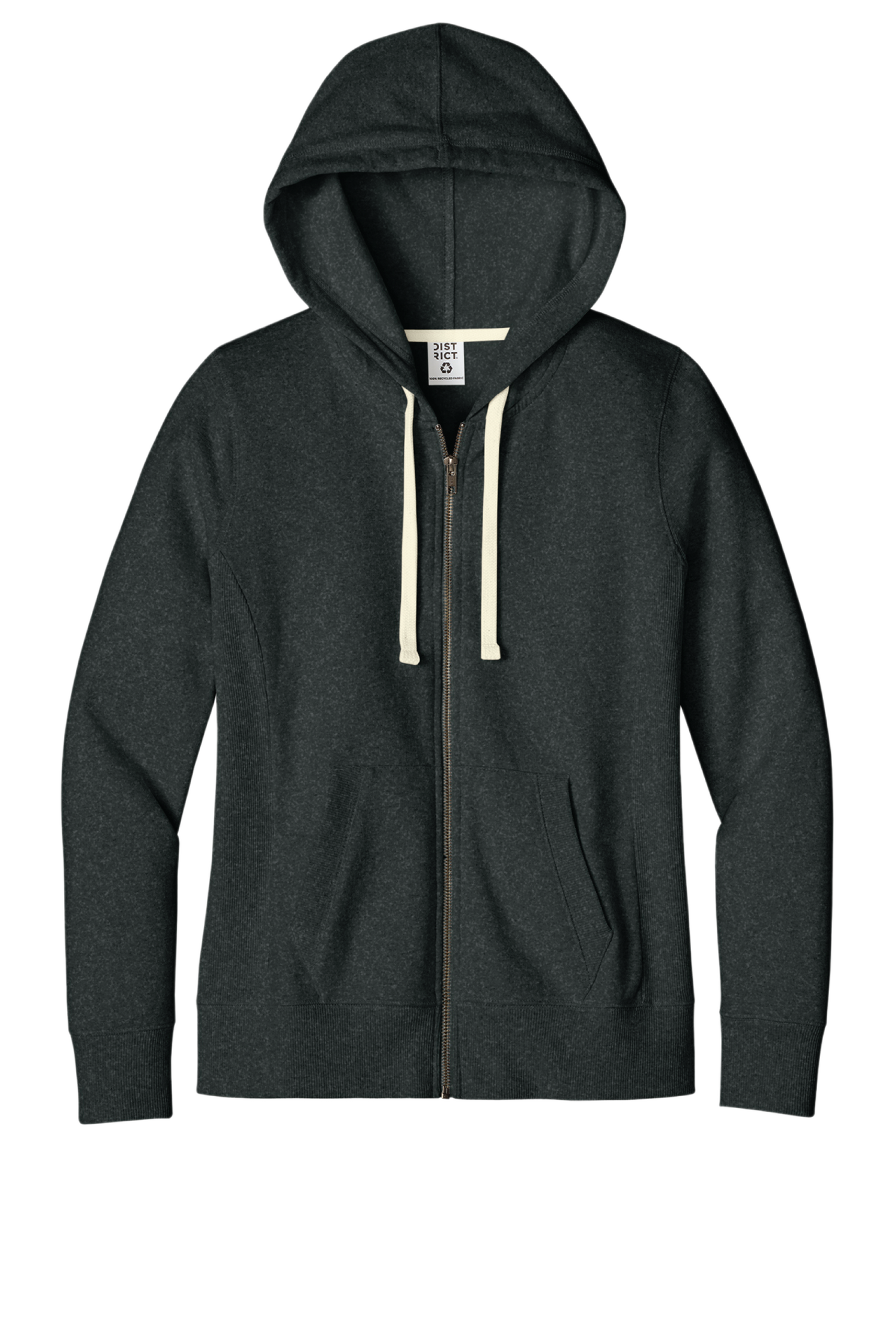 District Women's Re-Fleece Full-Zip Hoodie