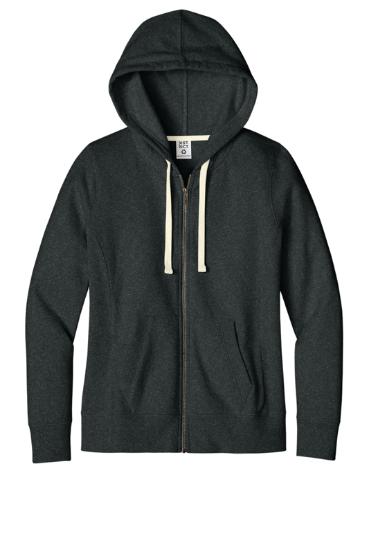 District Women's Re-Fleece Full-Zip Hoodie
