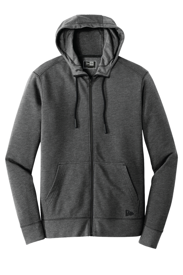 New Era Tri-Blend Fleece Full-Zip Hoodie