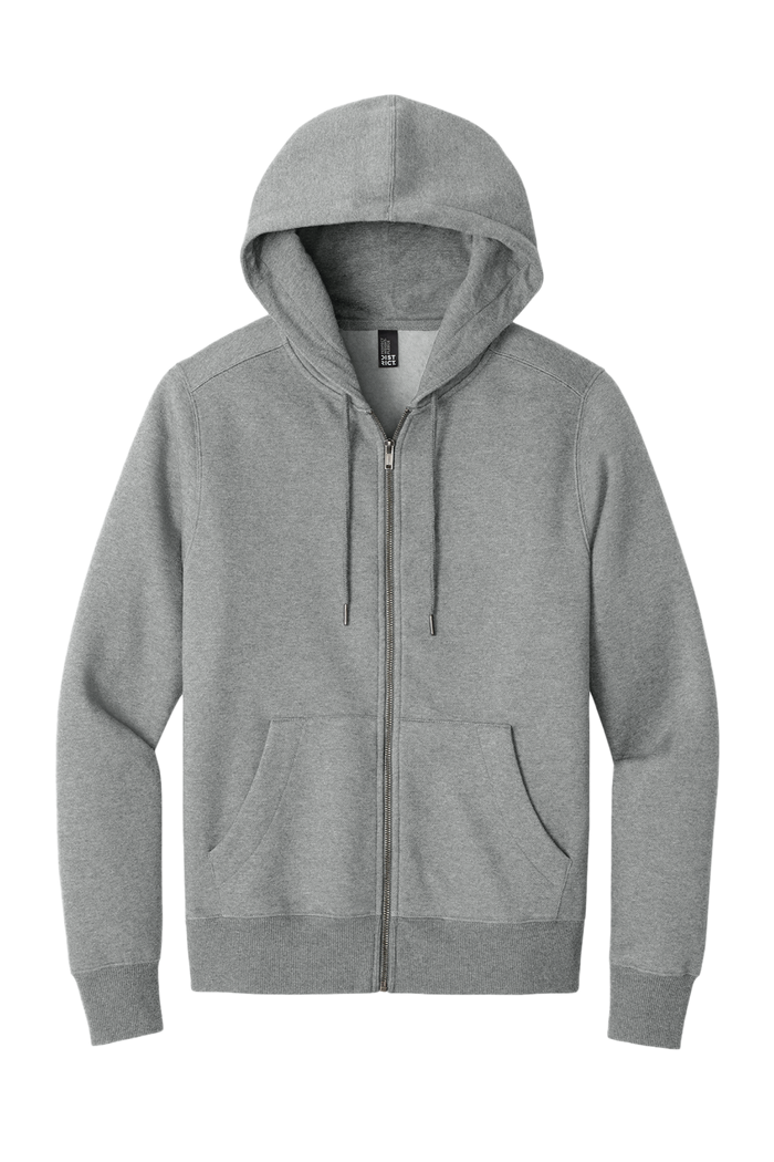 District Perfect Weight Fleece Full-Zip Hoodie