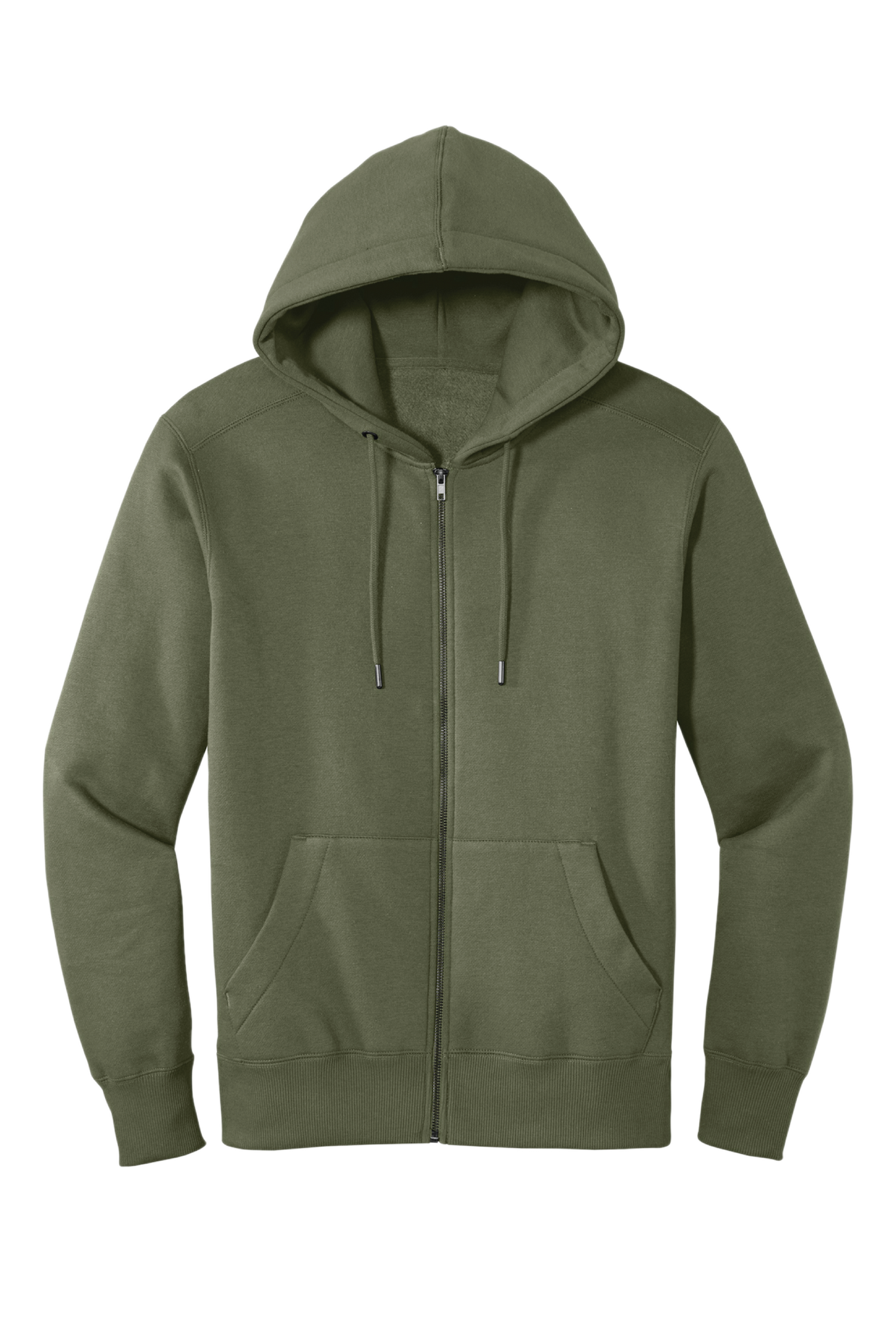 District Perfect Weight Fleece Full-Zip Hoodie