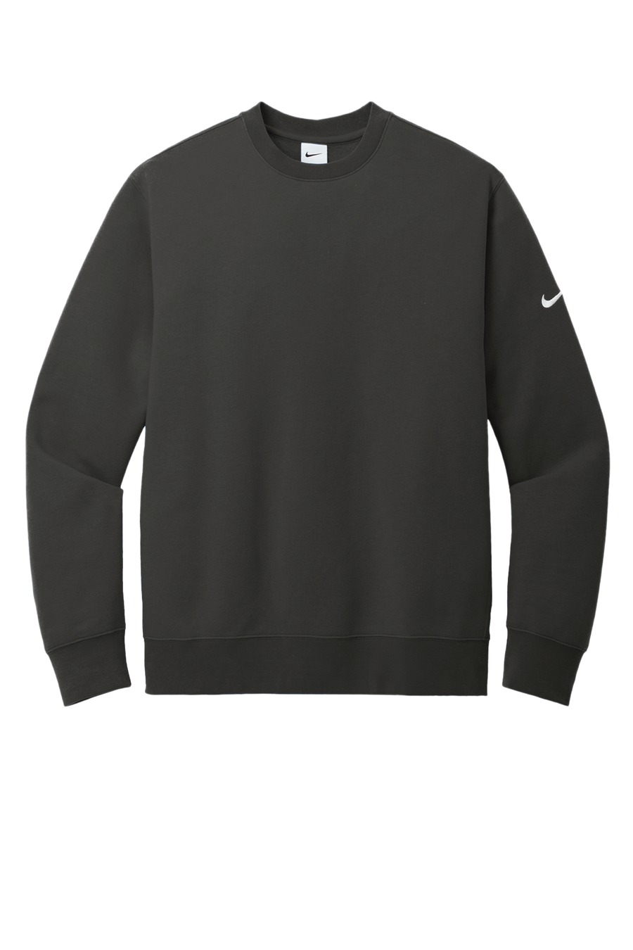 Nike Club Fleece Sleeve Swoosh Crew