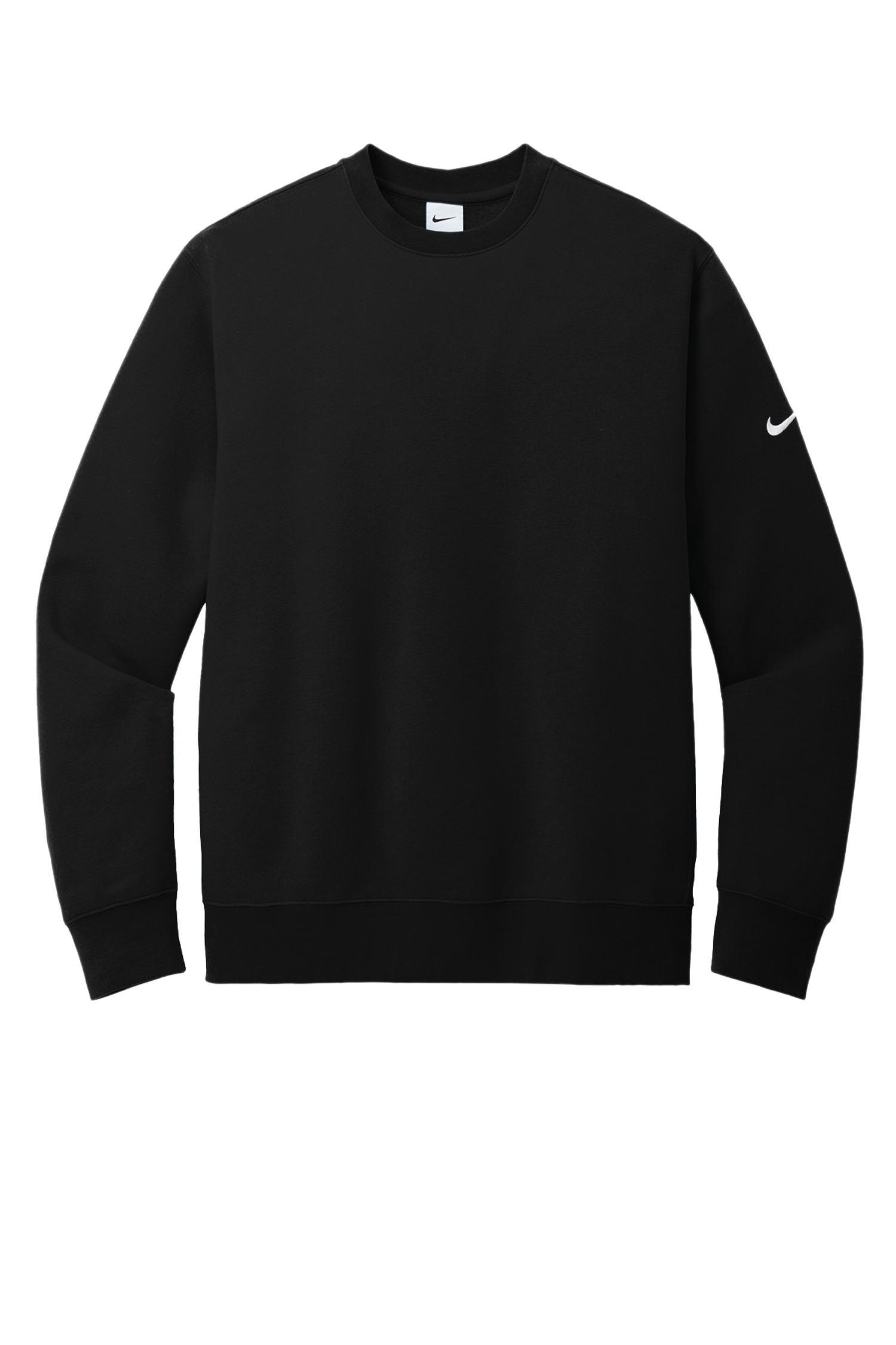 Nike Club Fleece Sleeve Swoosh Crew