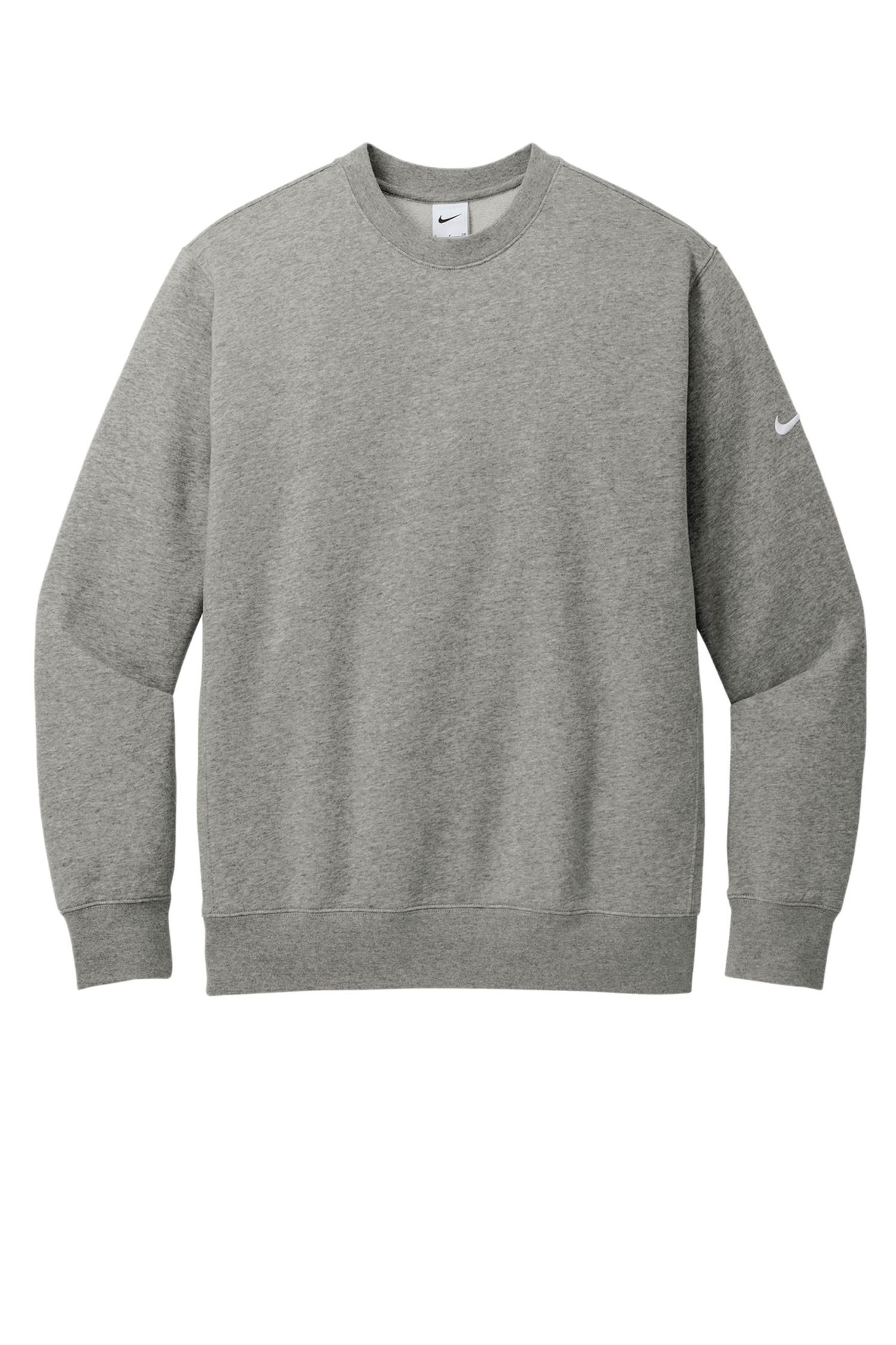 Nike Club Fleece Sleeve Swoosh Crew