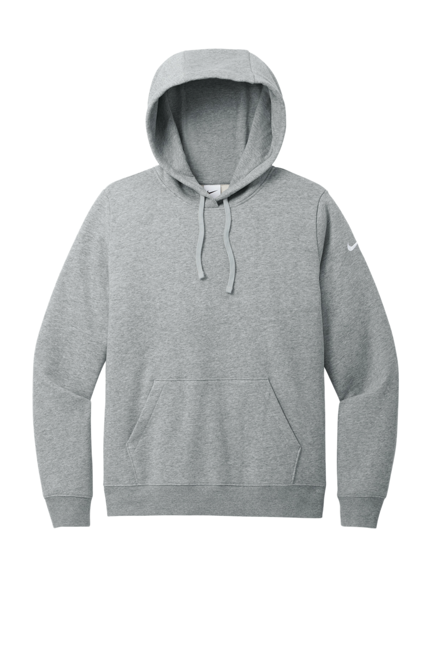 Nike Ladies Club Fleece Sleeve Swoosh Pullover Hoodie